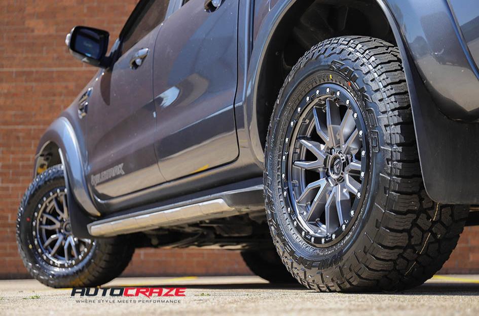 FORD RANGER REBEL ANTHRACITE CENTER W BLACK LIP